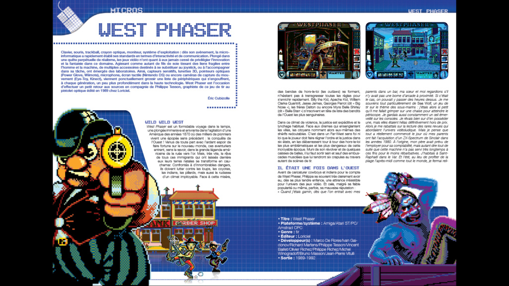Articles Pix'n Love sur les jeux Amiga. West_p10