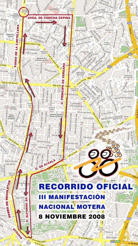 8N8: III MANIFESTACION NACIONAL ANTIGUARDARRAILES MADRID Plano_11