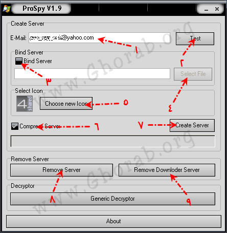 برنامج ProSpy v1.9 برنامج خيالى لسرقة الباسووردات 112