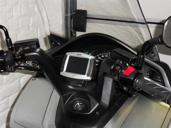 Custom GPS Mount for Honda SilverWing & Reflex Hugo211
