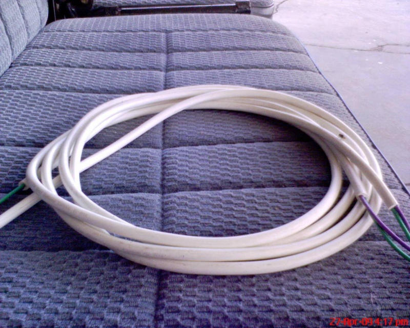 The Chord Company Carnival B1 speaker cables (Used) Dsc00416