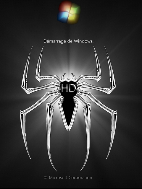 3 ème CONCOURS "BLACK HD ULTIMATE " : Bootscreen, animated, welcomehead - Page 5 Spider11