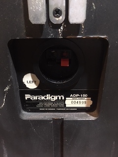 Paradigm ADP-150 v1 speakers (Used) SOLD Img_6310