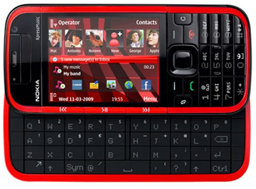 Dy celularë muzikorë dhe një radio celular nga Nokia Nokiae10