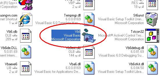 برنامج Microsoft Visual Basic Visual12