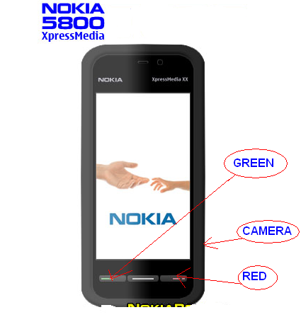 nokia 5800 hand format 100% 2mmebv10