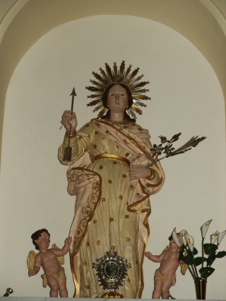 Sainte Philomène Statue10