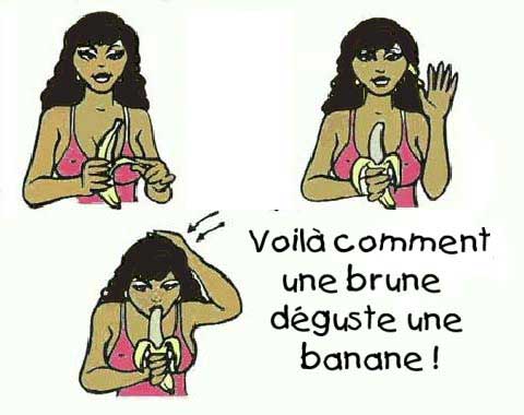 Blagues sur les brunes ! - Page 2 Banane11