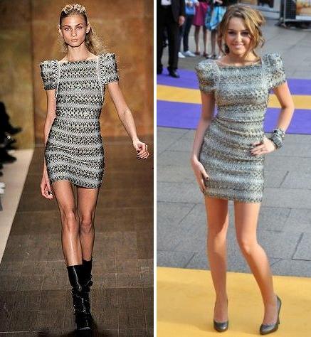 Miley VS Model HERVE LEDGER Dress Miley-20