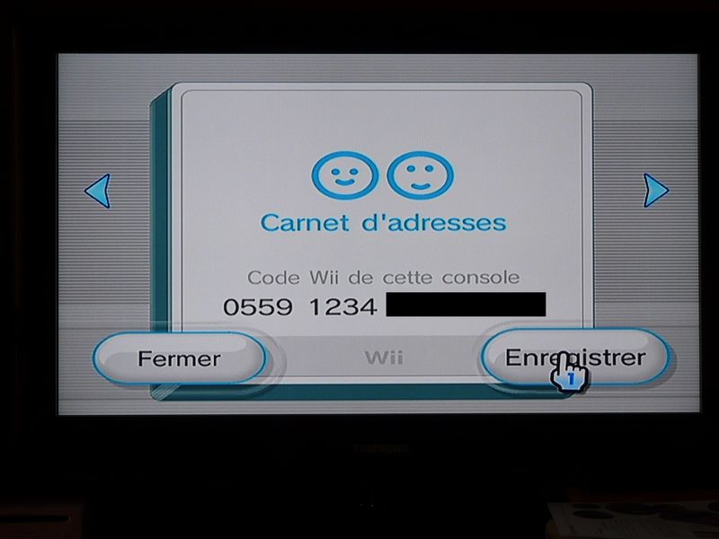 Trouver son adresse Wii. Wii_0218