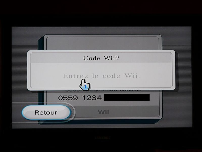 Trouver son adresse Wii. Wii_0311