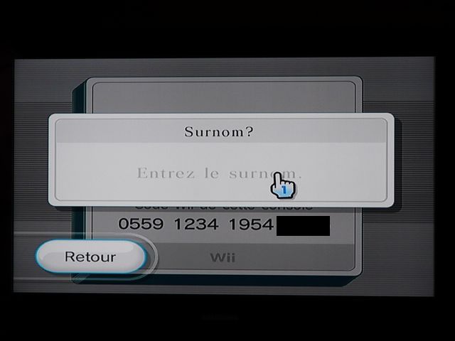 Trouver son adresse Wii. Wii_0314