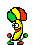 banana dancers Clownm12