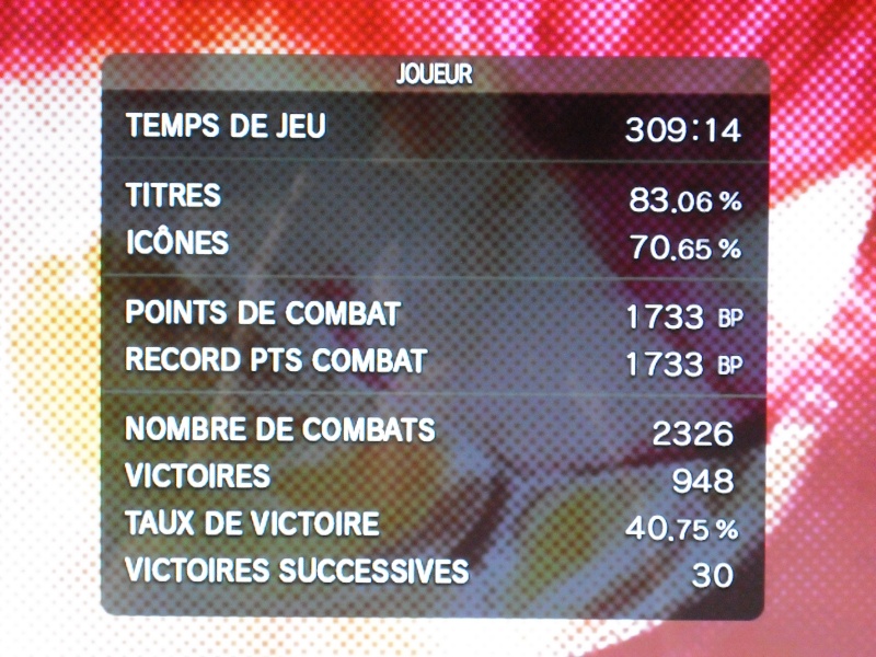 [XboX360] Street Fighter IV - vos stats Dscf0112
