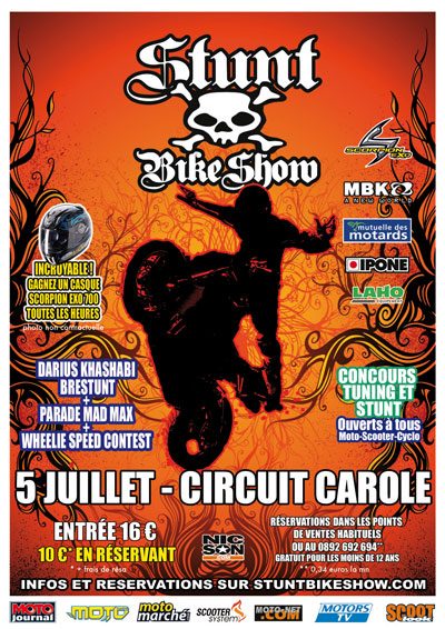 stunt bike show circuit carole 05/07/2009 Visuel10