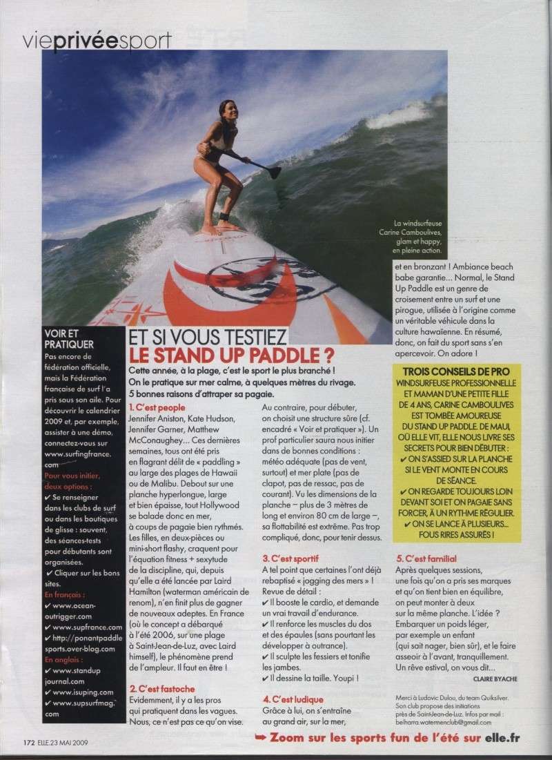 Article dans Elle 00110