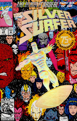 SILVER SURFER 75 DECEMBRE 92  / THE DEATH OF NOVA 7510