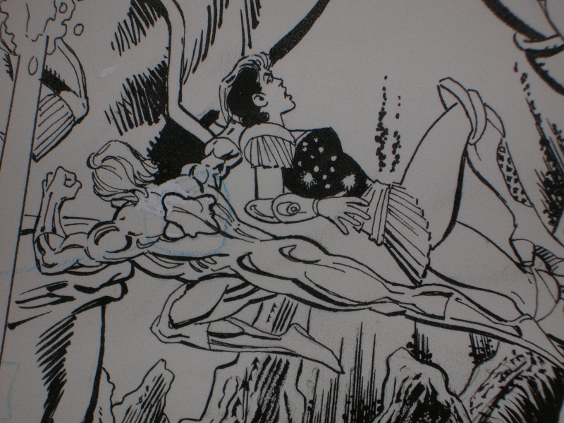 JLA : splash de Dan Jurgens(dessin) et Dick Giordano (encre): Darkseid vs JLA, jeunes titans... - Page 2 Dscn3872