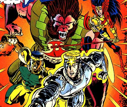 NEW WARRIORS #8 DE JAMAL IGLE DE MAI 2000 Fanfor10