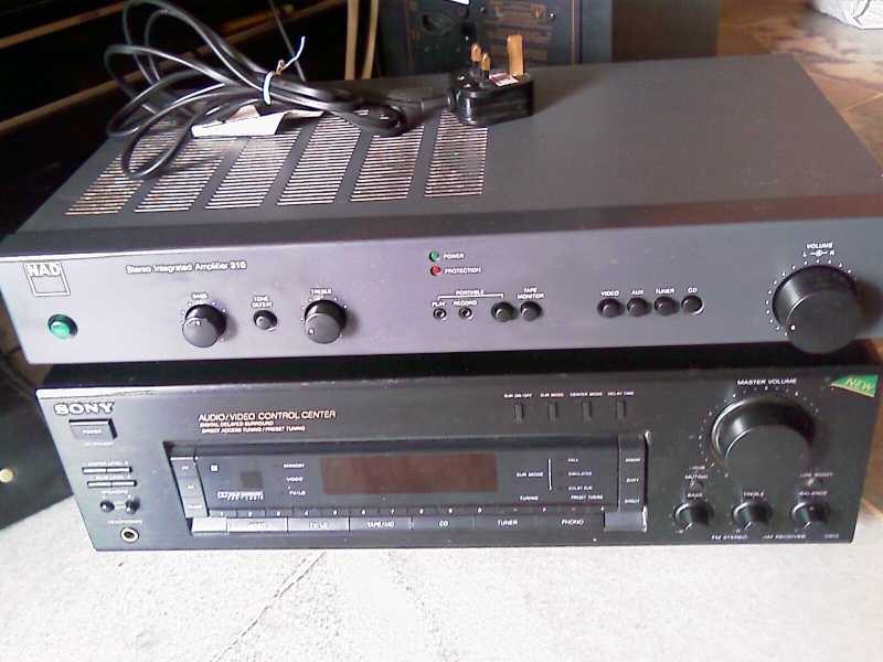 NAD 310 Integrated & Sony STR-D615 amp (sold) Imag0015