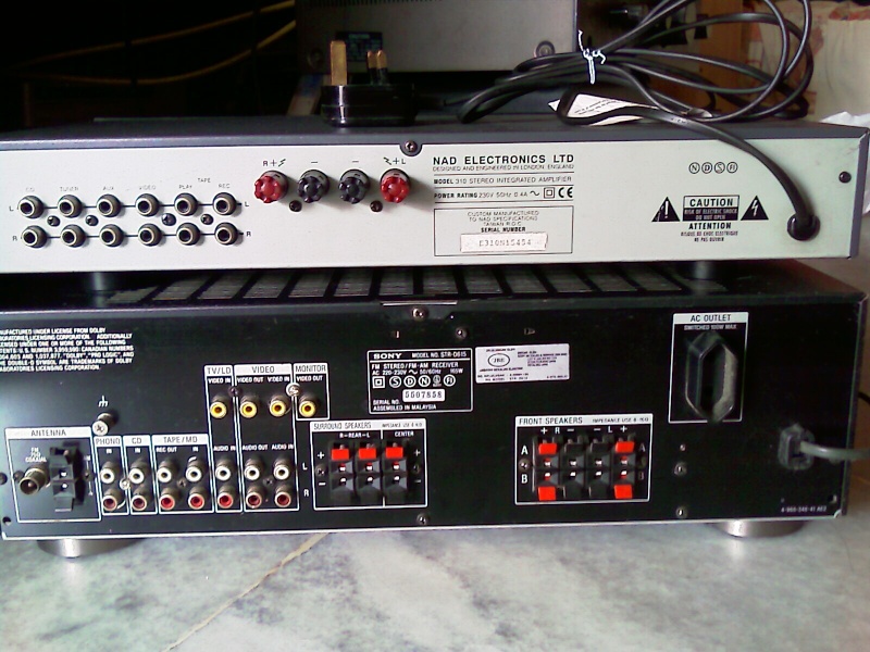 NAD 310 Integrated & Sony STR-D615 amp (sold) Imag0017