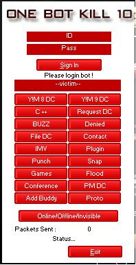 One Bot Kill Exploit 10 ( SSL Login ) Booter with one ID bot & 19 option 81569710