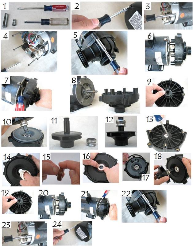 Pump seal replacement Pumpse10