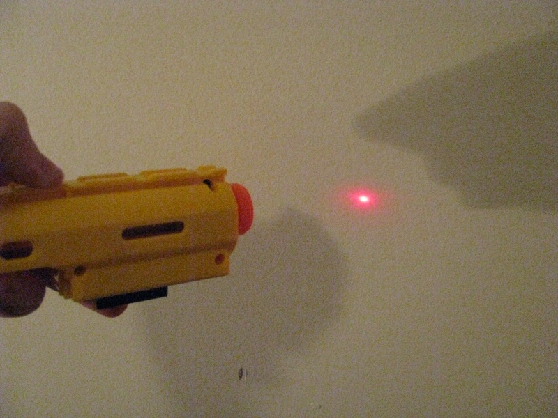 Real laser/torch  mod for the N-Strike Red-dot accessory Colour17