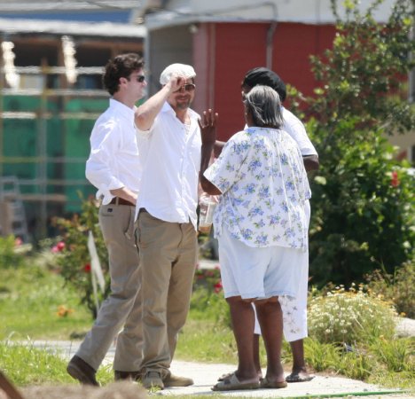 Brad Maddox and Pax in New Orleans visiting projects Neworl13