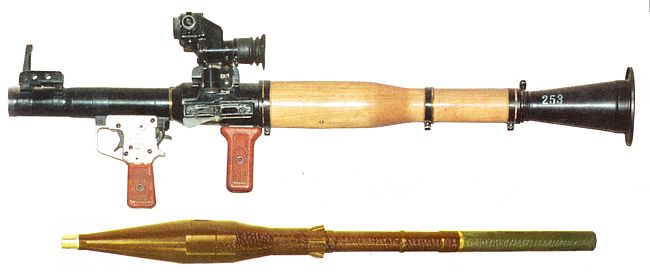 The weapons Rpg-710