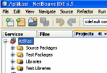 tutorial koneksi database (java-mysql) pada IDE netbeans 110