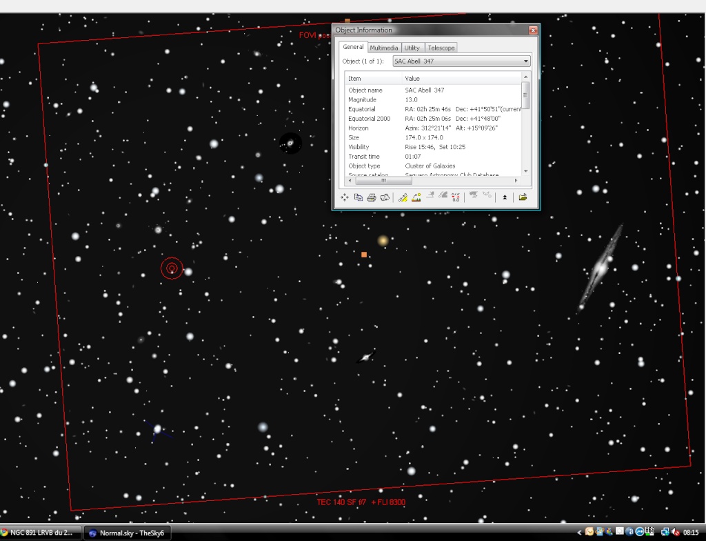 NGC 891 LRVB du 24/10/09 Abell10
