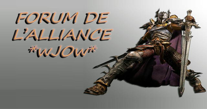 FORUM De L'Alliance *wJOw*
