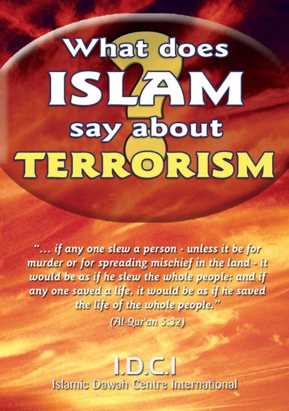 What does Islam say about TERRORISM? 74783710