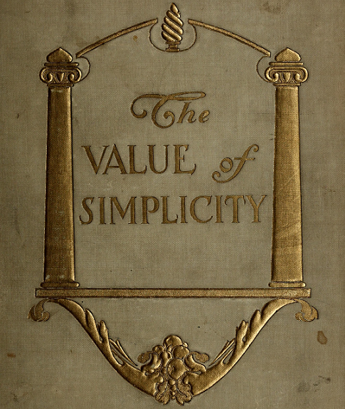 The Value of Simplicity  Untit388