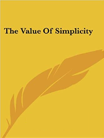 The Value of Simplicity  Untit389