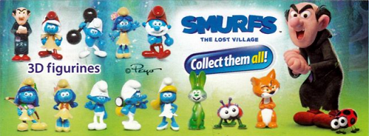 Smurfs - The Lost Village - Anhänger (2017) (Suche) 0229