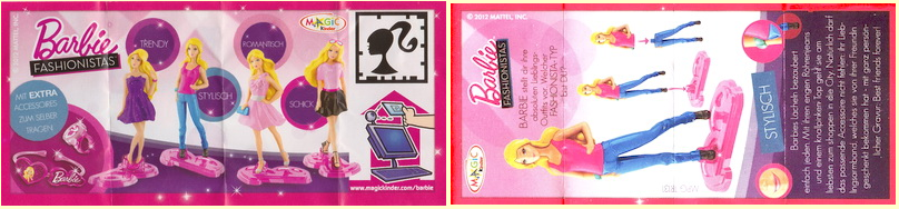 TR131 - TR136 Barbie - Fashionistas (Deutschland/EU, Südamerika/Frankreich/BeNeLux), (2013 Mexiko/Brasilien, China), (2014 England) (Suche Ausland) 0780