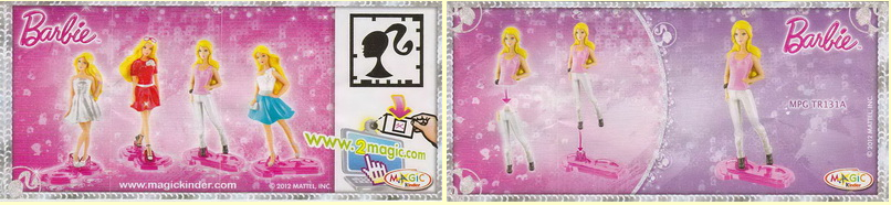 TR131 - TR136 Barbie - Fashionistas (Deutschland/EU, Südamerika/Frankreich/BeNeLux), (2013 Mexiko/Brasilien, China), (2014 England) (Suche Ausland) 0782