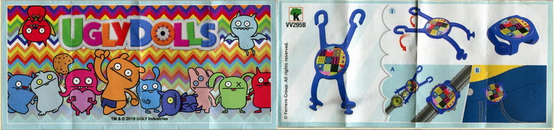 VV295B - VV345A Ugly Dolls Gadgets Blue Series (Russland) (Suche) 0905