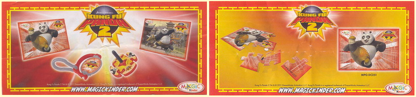 UN301 - UN302 Kung Fu Panda 2 - Serienzubehör (Deutschland/EU, Deutschland, Mexiko) (Suche & Biete) 14710