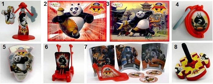 UN301 - UN302 Kung Fu Panda 2 - Serienzubehör (Deutschland/EU, Deutschland, Mexiko) (Suche & Biete) 154