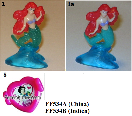 FT139A - FT145 Disney Prinzessin (Deutschland, EU/OEU-Neutral), (2014 China, Russland), (2015 Indien) (Suche & Biete) 1a29