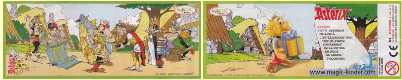 DE095 - DE102 Asterix und Obelix feiern Geburtstag (Deutschland, EU-Neutral, Frankreich) (Suche) 2313