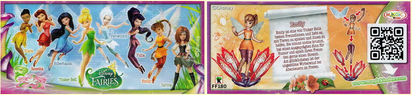 FF180 - FF187 Disney Fairies - Tinker Bell und die Piratenfee (Deutschland, EU-Neutral), (2015 Russland, Indien) (Suche & Biete) 3326