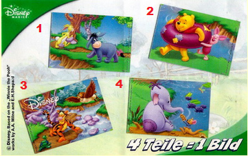 2007 Winnie Pooh - Puzzle & Spielzeug (Suche & Biete) Xx27