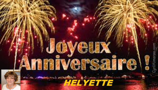 bon anniversaire Helyette Helyet12