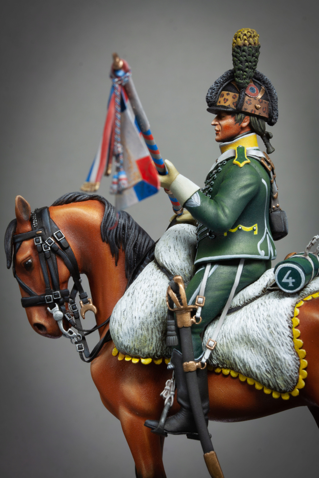 Porte-étendard du 4ème chasseurs, 1792 0aeecf10