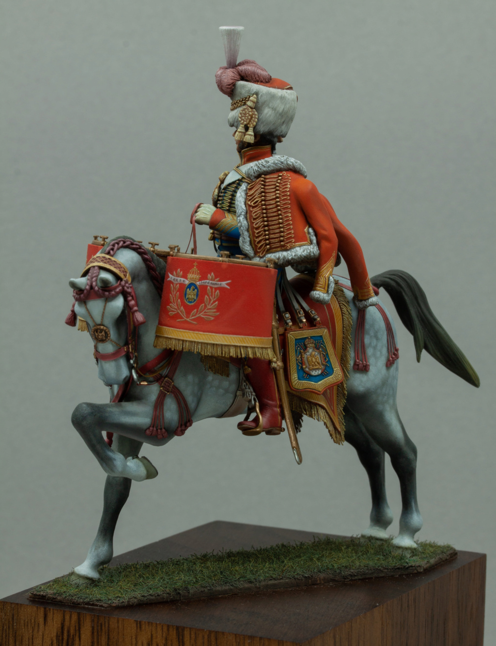 Timbalier des chasseurs à cheval de la Garde Impériale (tenue à la hussarde, 1810) - Page 2 2154ed10