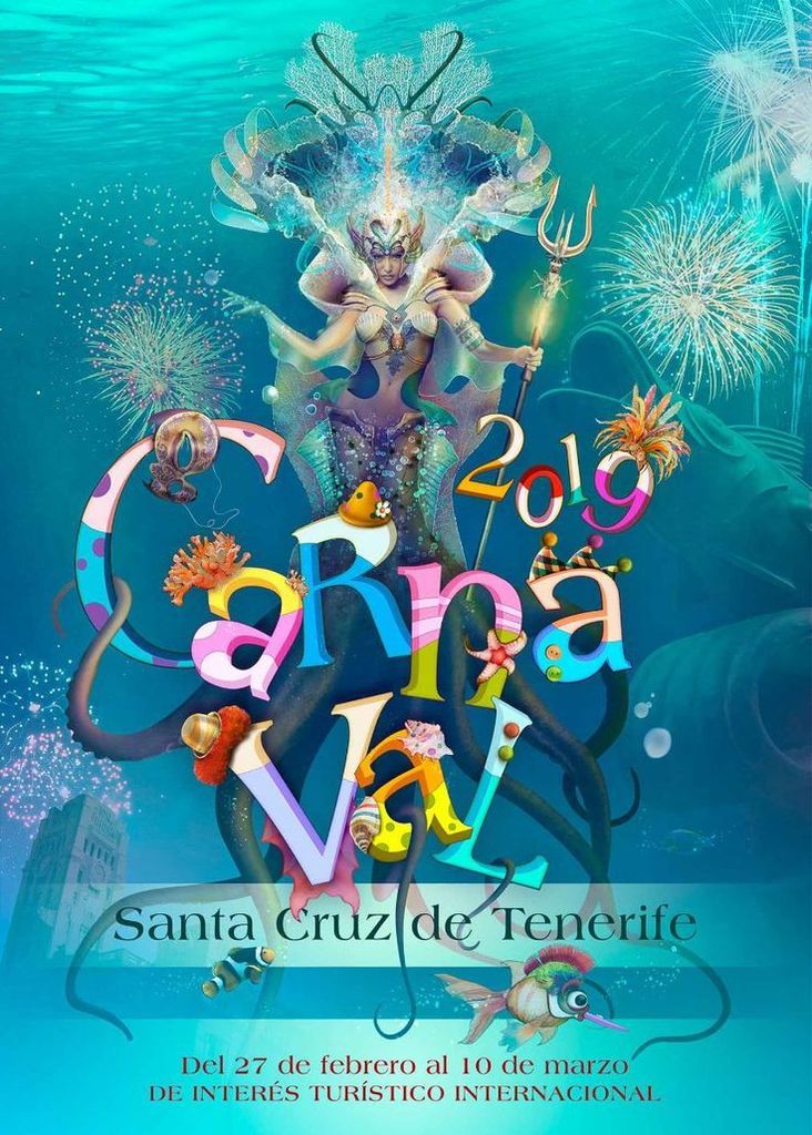 Carnaval 2019: poster unveiled for Santa Cruz carnival Carnav10